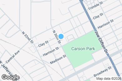 Map image of the property - Riviera Apartments