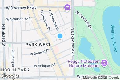 Map image of the property - 2600 N Hampden Ct