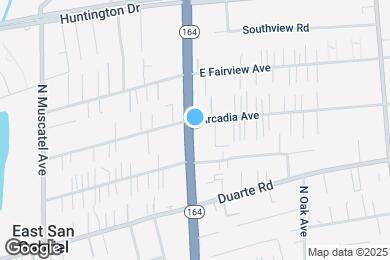 Map image of the property - 9000 E Arcadia Ave