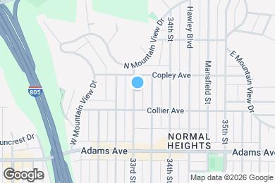 Map image of the property - 4853 33rd St