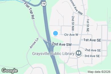 Map image of the property - 349 Center Avenue Northwest, 35073; #69004 - 69004