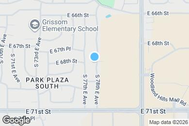 Map image of the property - 6804 S 78th E Ave