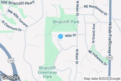 Map image of the property - 3923 N Central St