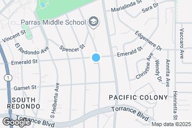 Map image of the property - 107 S Lucia Ave