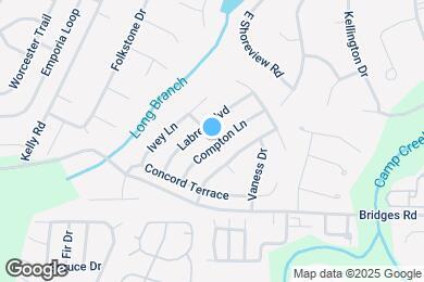 Map image of the property - 705 Compton Ln