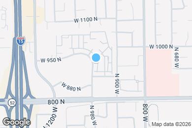 Map image of the property - 930 N 980 W