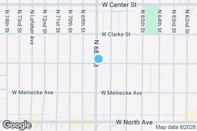 Map image of the property - 2478 N 68th St