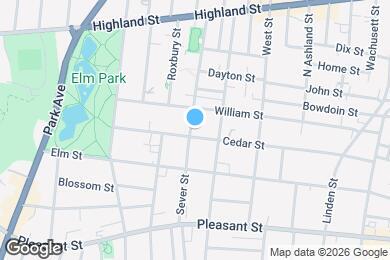 Map image of the property - 52 Cedar St