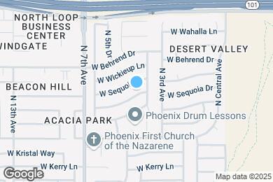 Map image of the property - 314 W Oraibi Dr