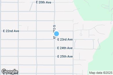 Map image of the property - 2223 S Cuba St