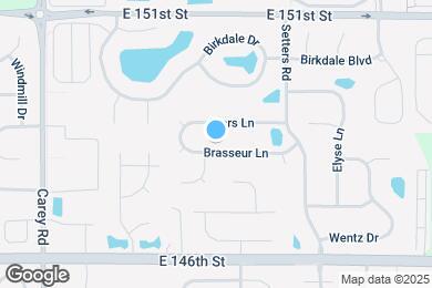 Map image of the property - 3810 Brasseur Ln