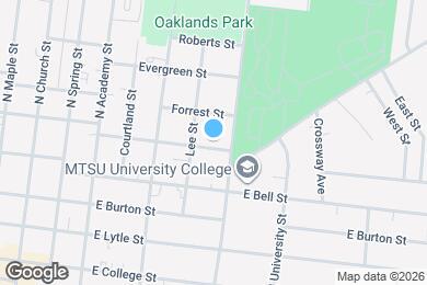 Map image of the property - 453 Jackson St