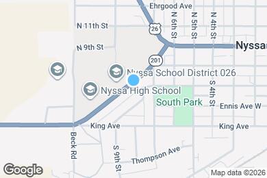 Map image of the property - 733 Adrian Blvd