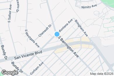 Map image of the property - 11706 Montana Ave