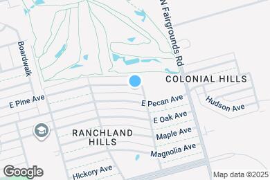 Map image of the property - 1724 E Pine Ave