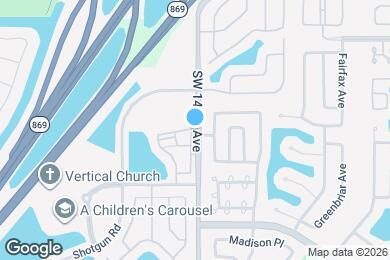 Map image of the property - 755 SW 148th Ave