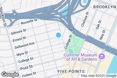 Map image of the property - 2016 Dellwood Ave