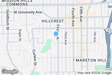 Map image of the property - 3734 First Ave.