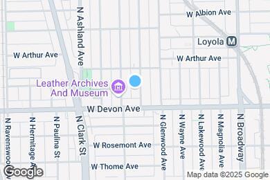 Map image of the property - 6426 N Newgard Ave