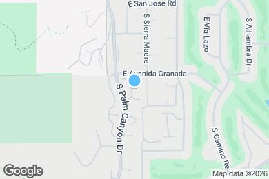 Map image of the property - 255 E Avenida Granada