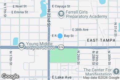 Map image of the property - 2218 E Ida St