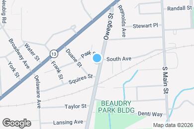 Map image of the property - 56 Owego St