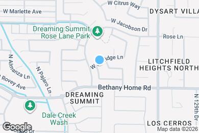 Map image of the property - 6027 N 133rd Dr