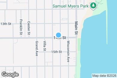 Map image of the property - 1400 College Ave