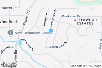 Map image of the property - 6746 Bent Creek Dr