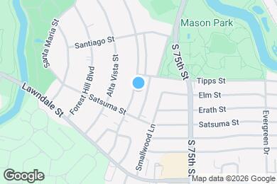 Map image of the property - 1921 Pasadena St