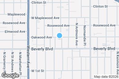 Map image of the property - 339 N Harvard Blvd