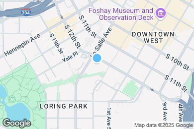 Map image of the property - 1200 Nicollet Mall
