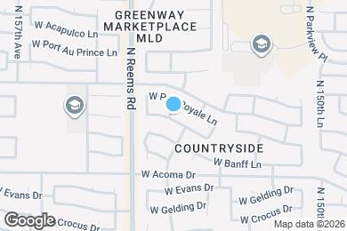 Map image of the property - 15428 W Mauna Loa Ln