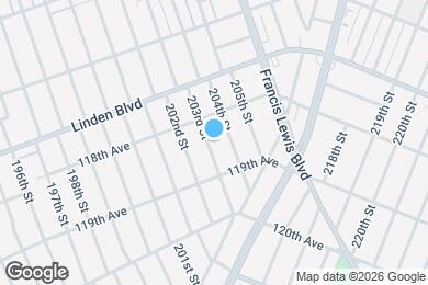 Map image of the property - 11827 203rd St
