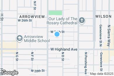 Map image of the property - 440 W 23rd St