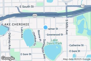 Map image of the property - 607 S Summerlin Ave