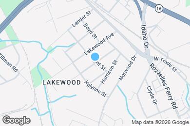 Map image of the property - 302 Jones St