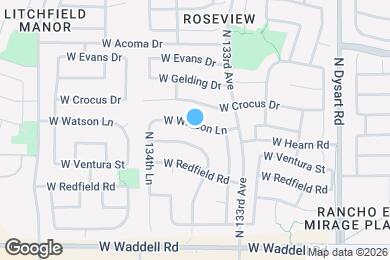 Map image of the property - 13383 W Watson Ln