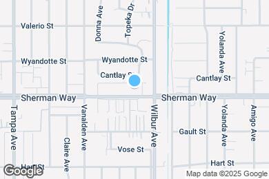 Map image of the property - 18935 Sherman Way