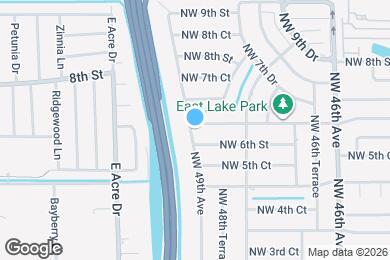 Map image of the property - 4896 NW 6th Ct