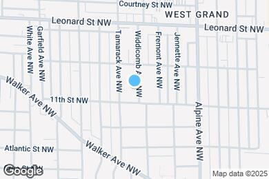 Map image of the property - 1019 Widdicomb Ave NW