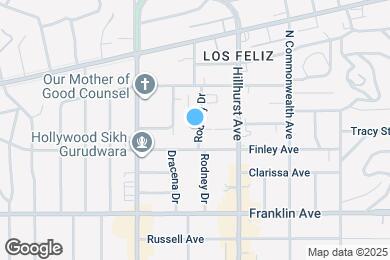 Map image of the property - 2021 Rodney Dr