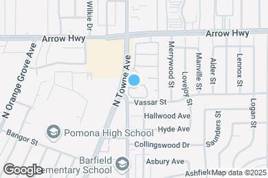 Map image of the property - 2410 N Towne Ave