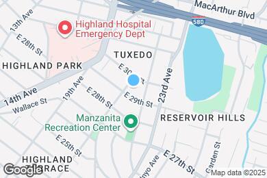 Map image of the property - 2918 21st Ave