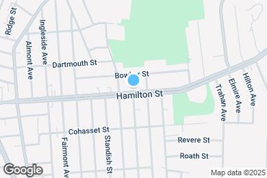 Map image of the property - 183 Hamilton St