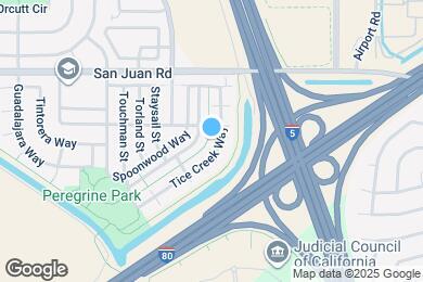 Map image of the property - 3511 Tice Creek Way