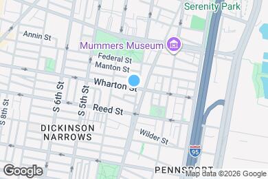 Map image of the property - 304 Wharton St
