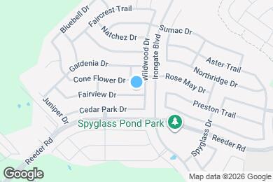 Map image of the property - 2001 Fairview Dr