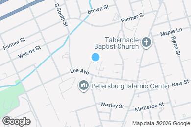 Map image of the property - 620 Carter St