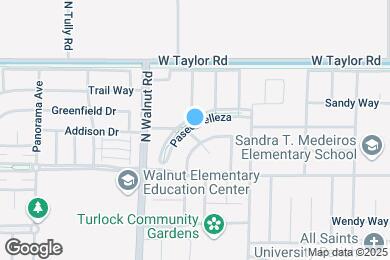 Map image of the property - 1322 Paseo Belleza